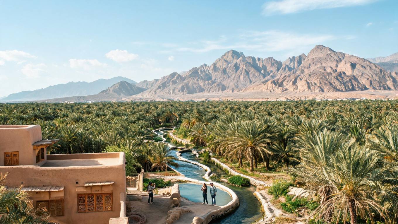 5-day深度游 in the Batinah region of Oman: The perfect blend of nature and culture.