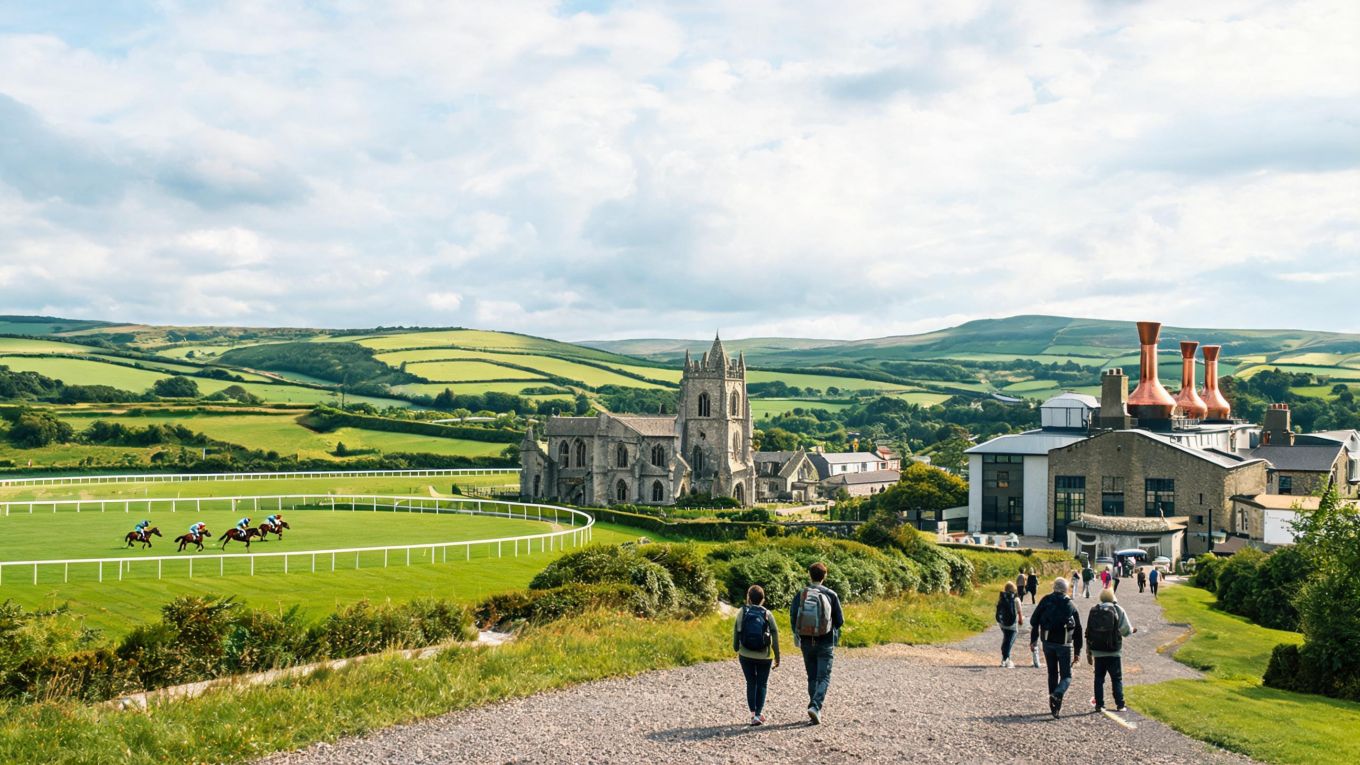 Ireland Kildare Deep Tour Guide: Horse Racing, Whiskey, and Medieval Remains