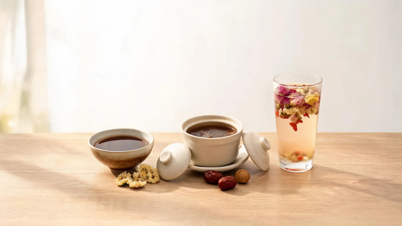 養生茶、涼茶、老火湯有咩分別?香港人養生飲品全比較