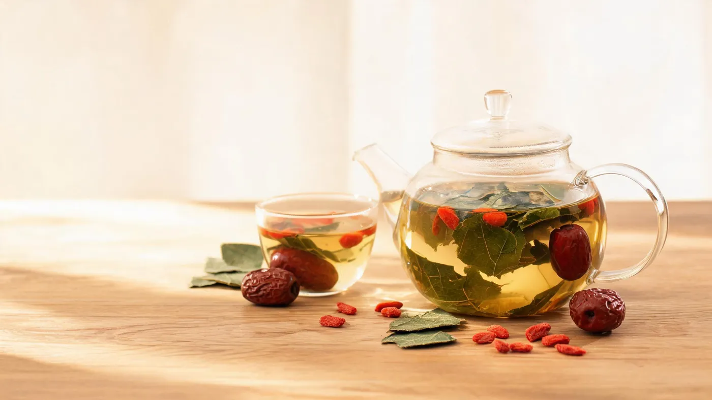 Eucommia Leaf & Goji Tea