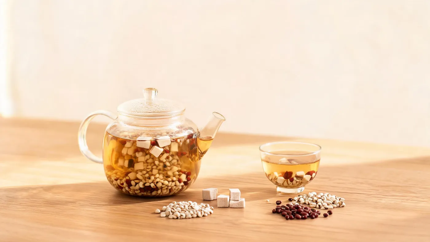 Poria & Job's Tears Tea