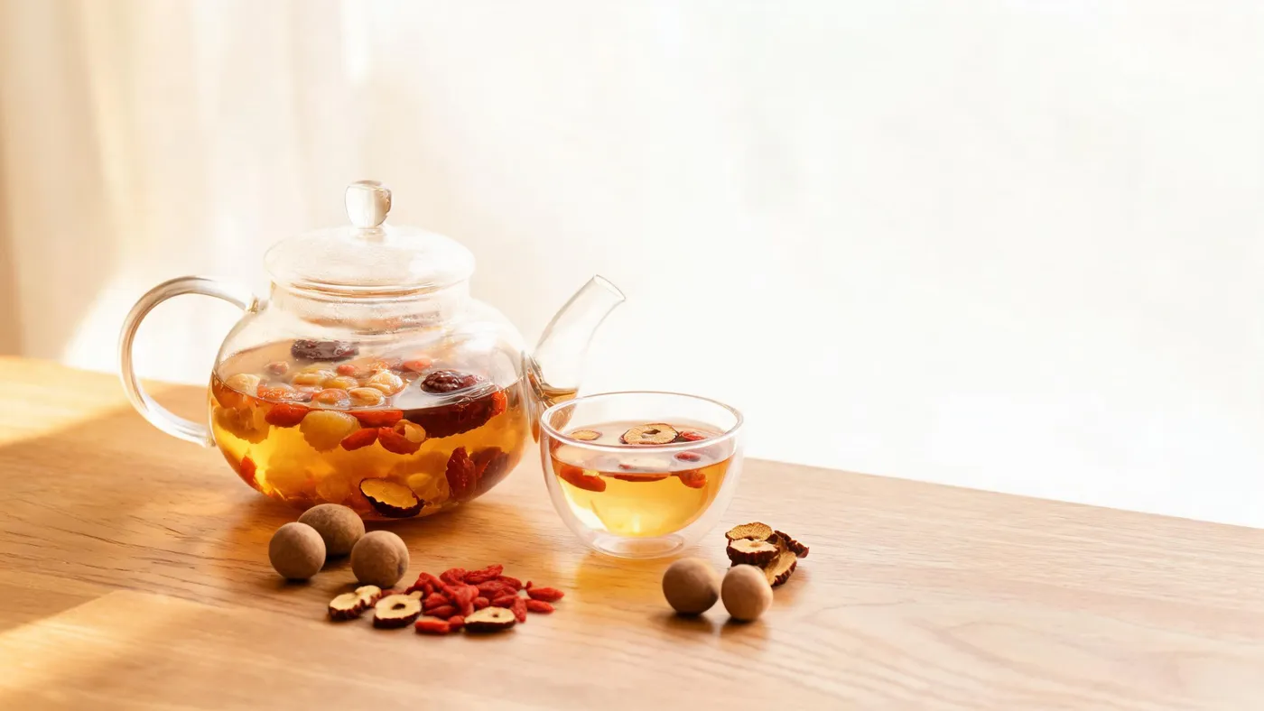 Longan, Red Date & Goji Tea