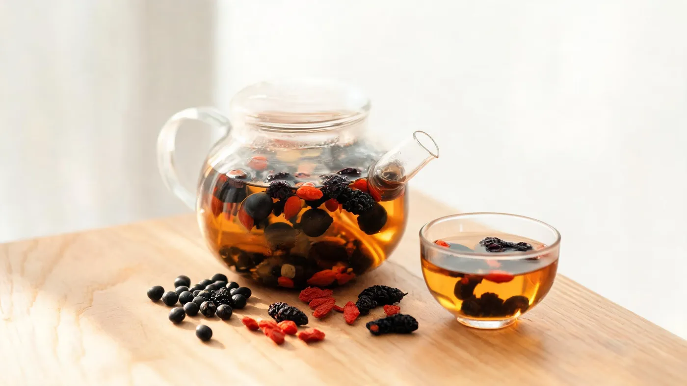 Black Bean & Mulberry Tea