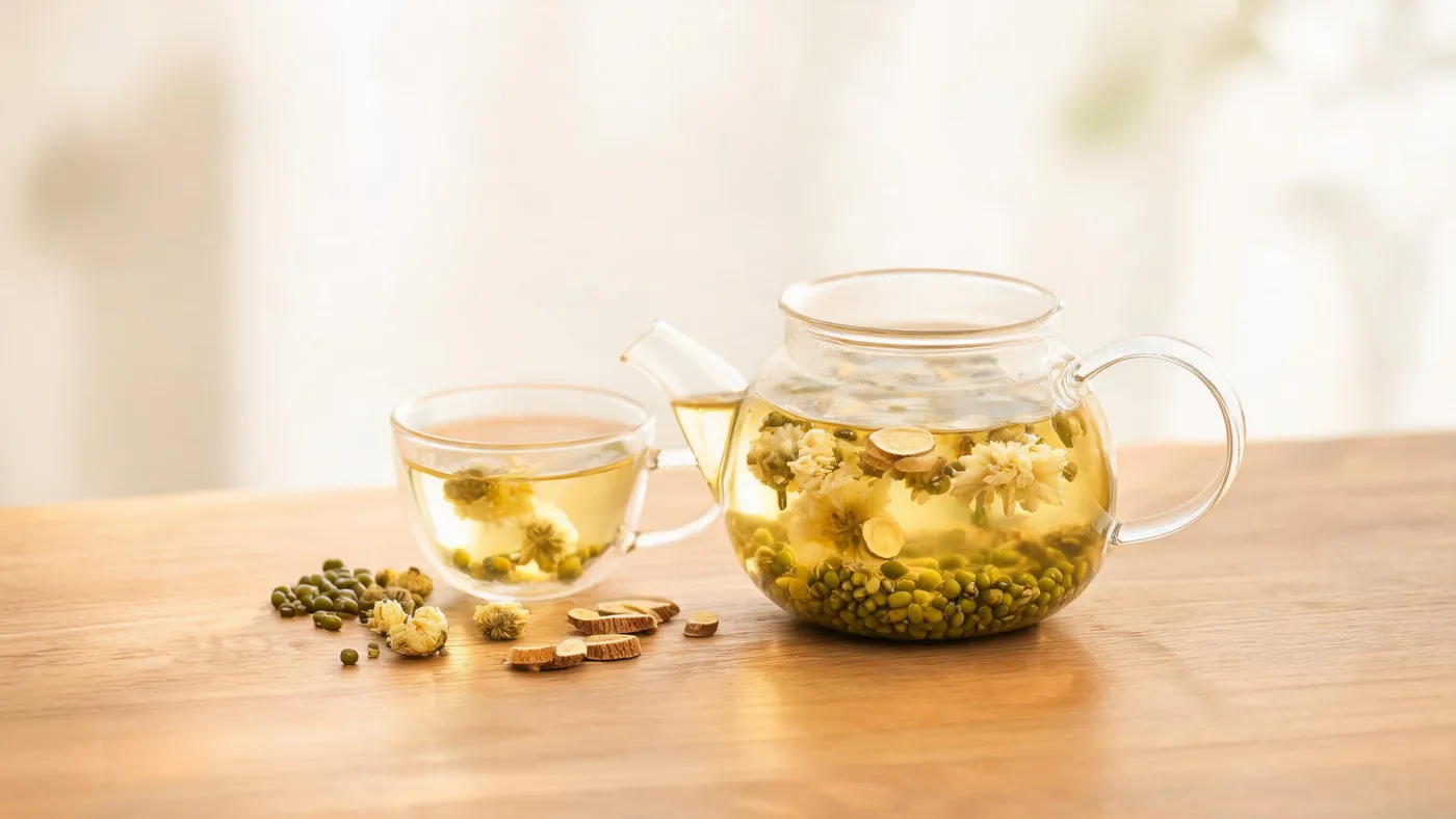 Mung Bean & Chrysanthemum Tea